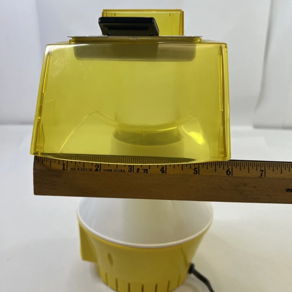 Wear Ever Popcorn Pumper 73000 Hot Air Popper Butter Dish Tested Works